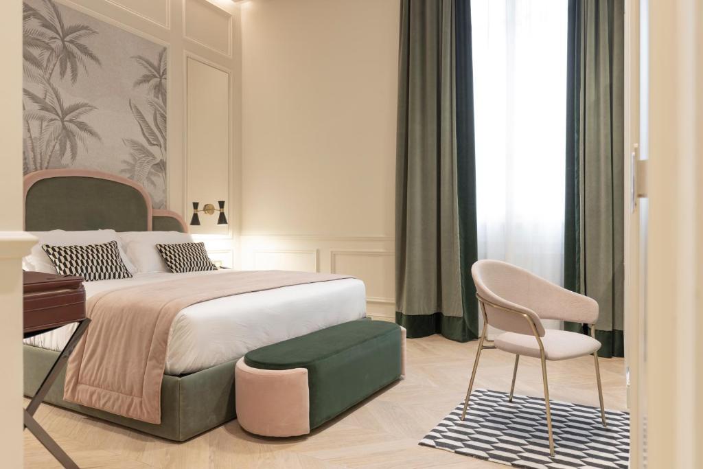 Hotel La Gemma Флоренція Екстер'єр фото A room at the hotel